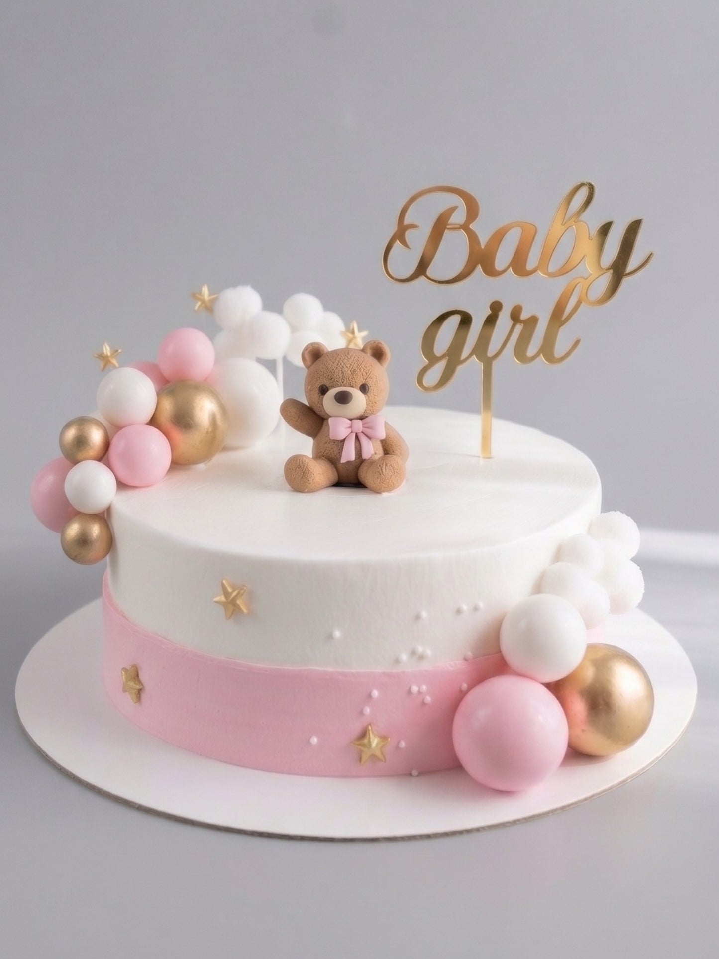 BS-120 Pink Baby Bear