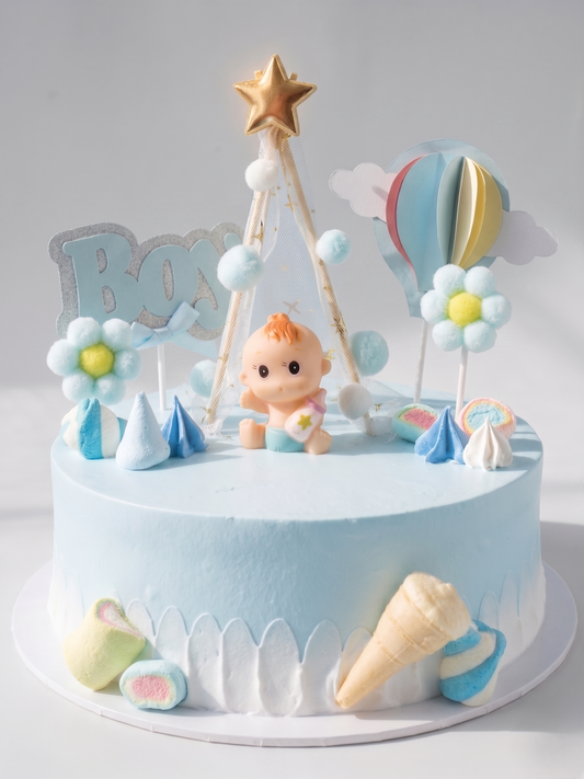BS-141 Baby Boy with Canopy
