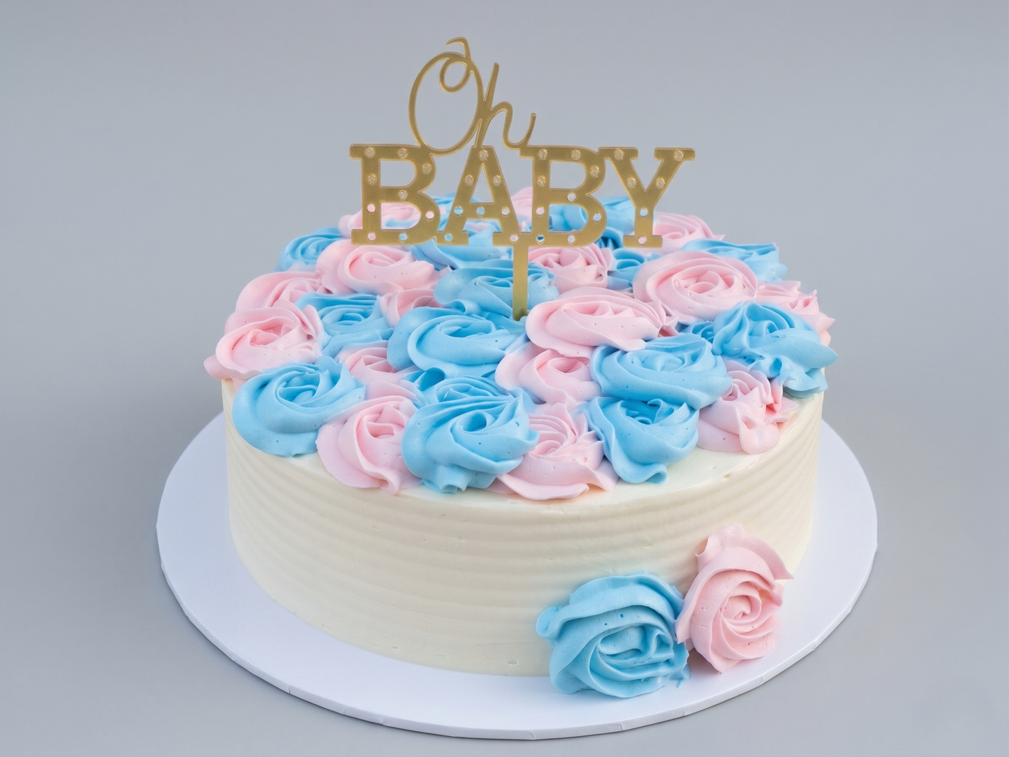 BS-208 Pink n Blue Roses #1