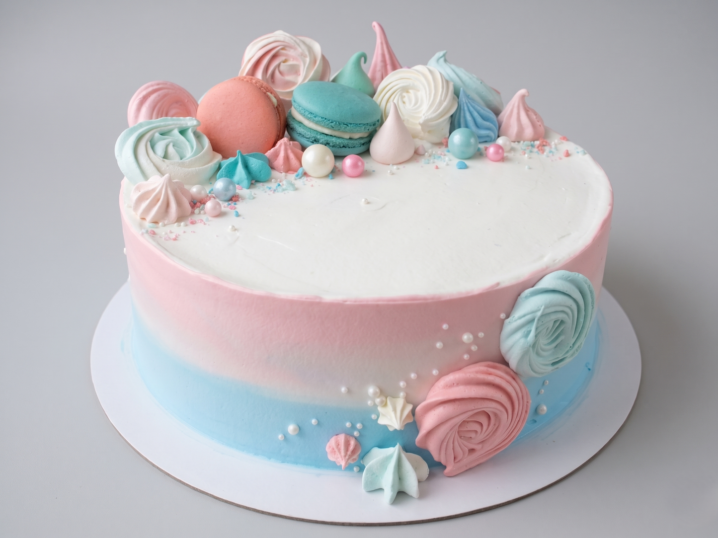 BS-214 Pink N Blue Meringues
