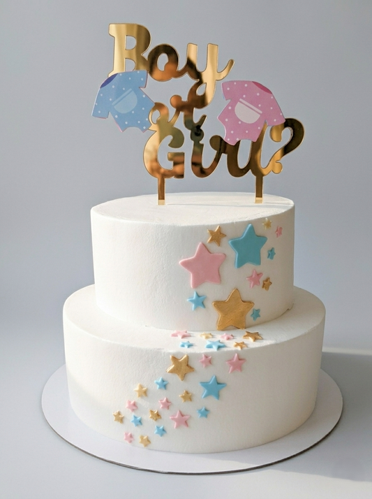 BS-245 Pink & Blue Stars