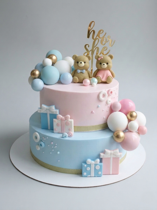 BS-246  Pink & Blue Bears