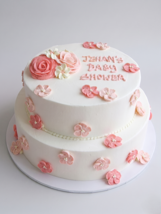 BS-419  Roses with Cherry Blossoms