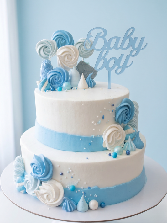 BS-425 Blue Meringue Cookies