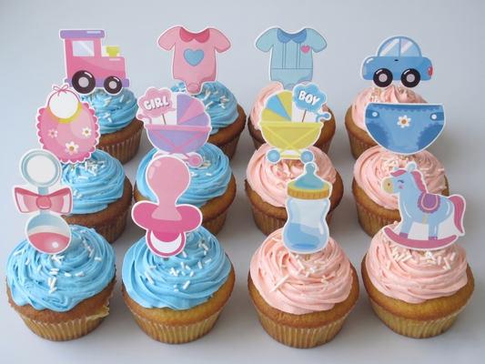 BSC-106 Gender Reveal Cupcake 06