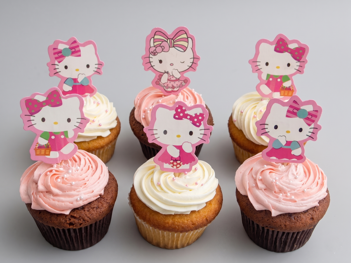 CP-109 Hello Kitty Pick Cupcake