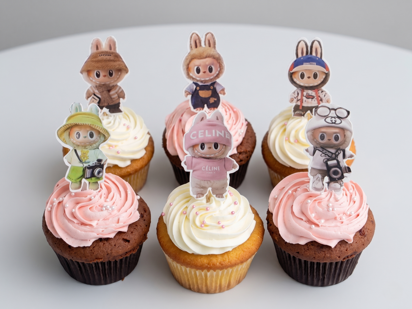 CP-118 Labubu Pick Cupcake