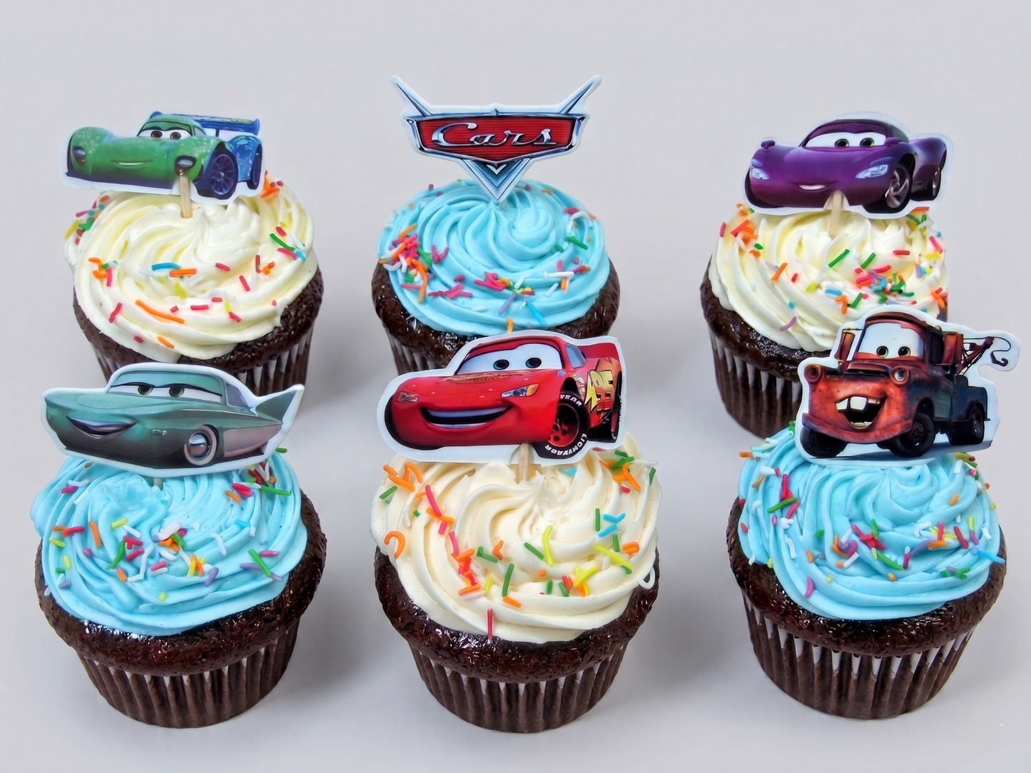 CP-134 Disney Cars Pick Cupcake