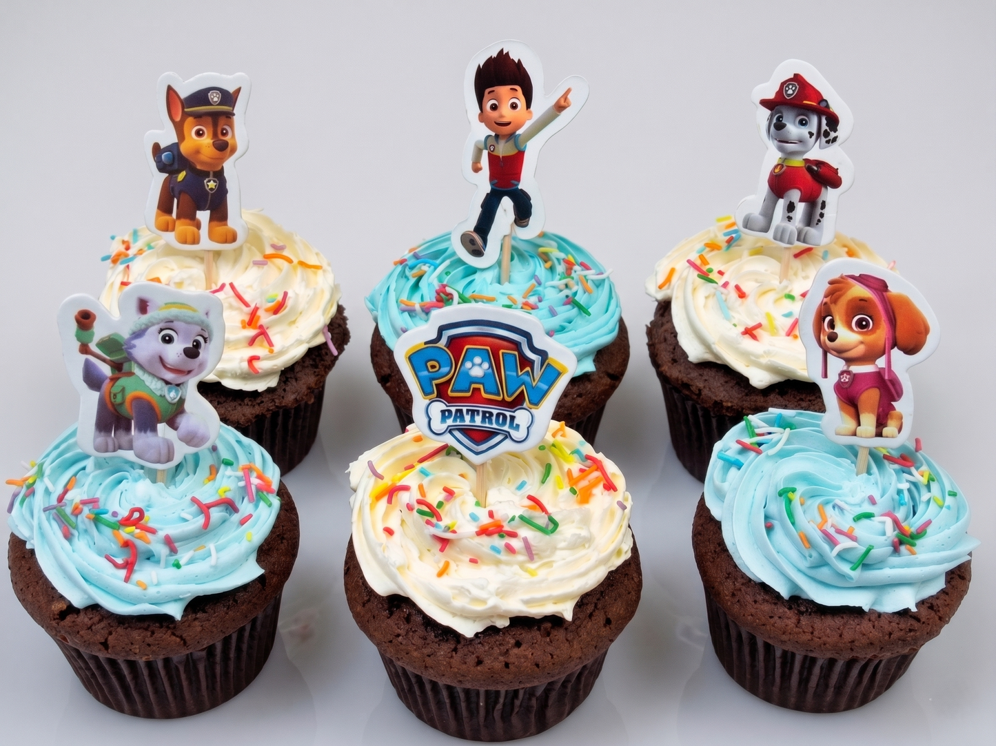 CP-137 Paw Patrol Pick #1 Boy Cupcake