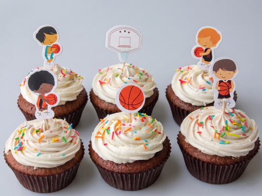 CP-141 Basketball Pick Cupcake