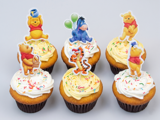 CP-166 Pooh & Friends Pick Cupcake