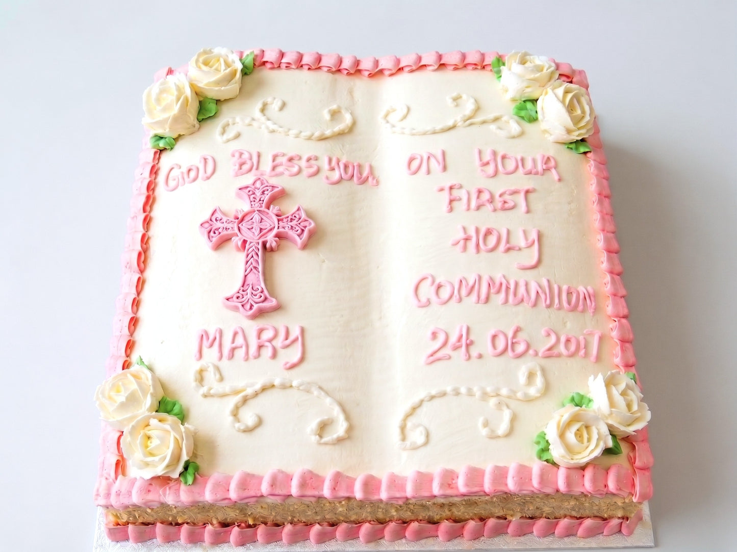 RE-108 Pink Bible Shaped Commonion #2