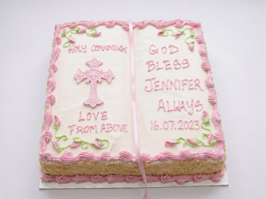 RE-116 Pink Bible Shaped   Communion #3