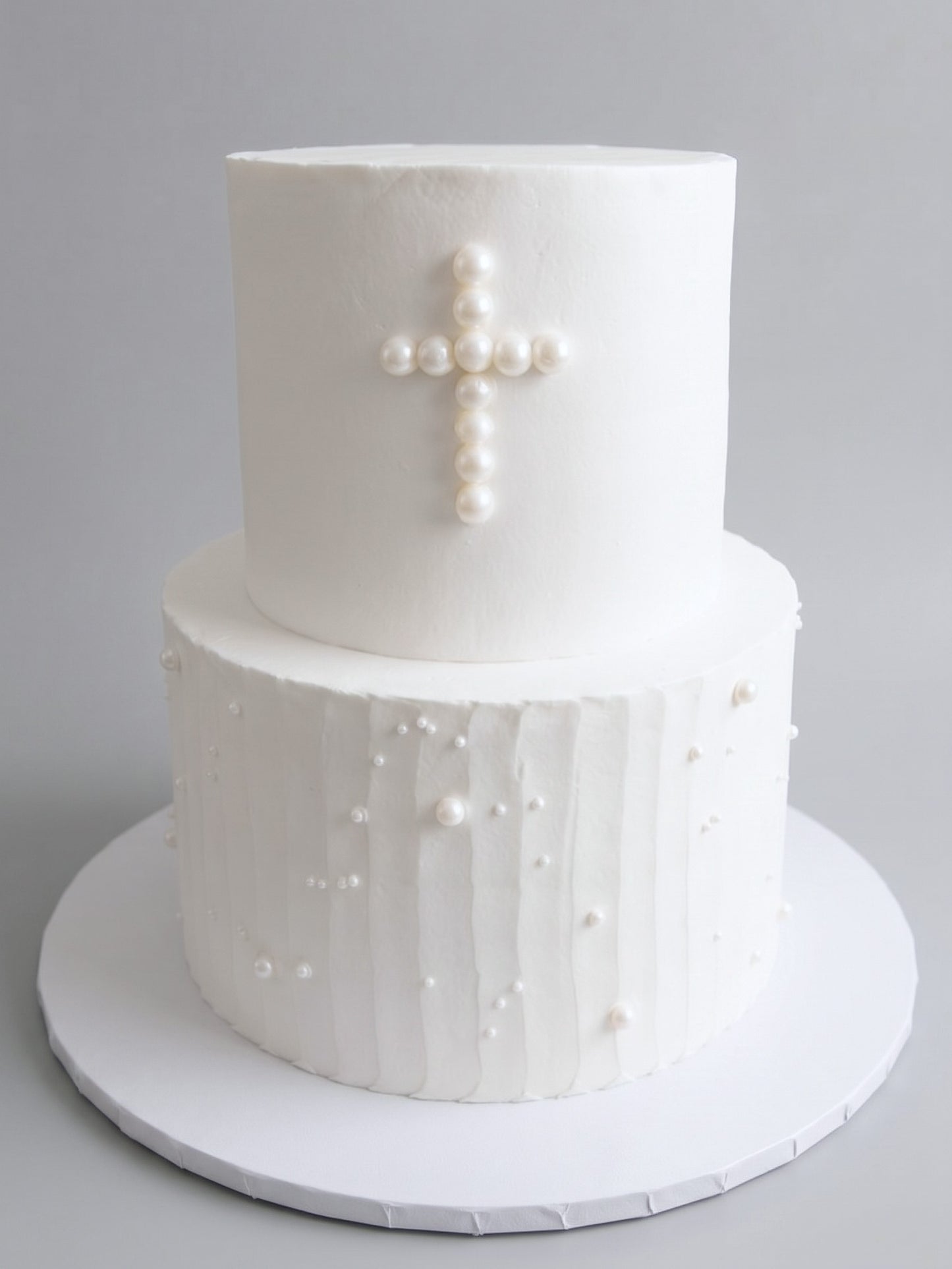 RE-351 2 Tier Double Height Pure White #1