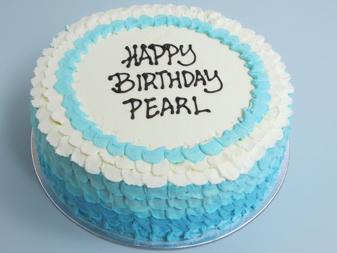 SD-009 Blue Petal Ombre