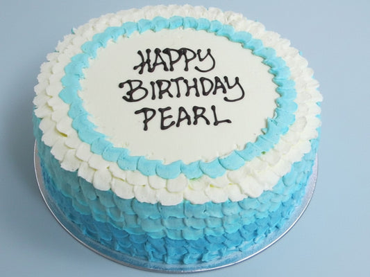 SD-009 Blue Petal Ombre