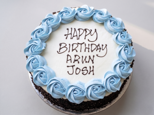 SD-033 Blue Rosy Border