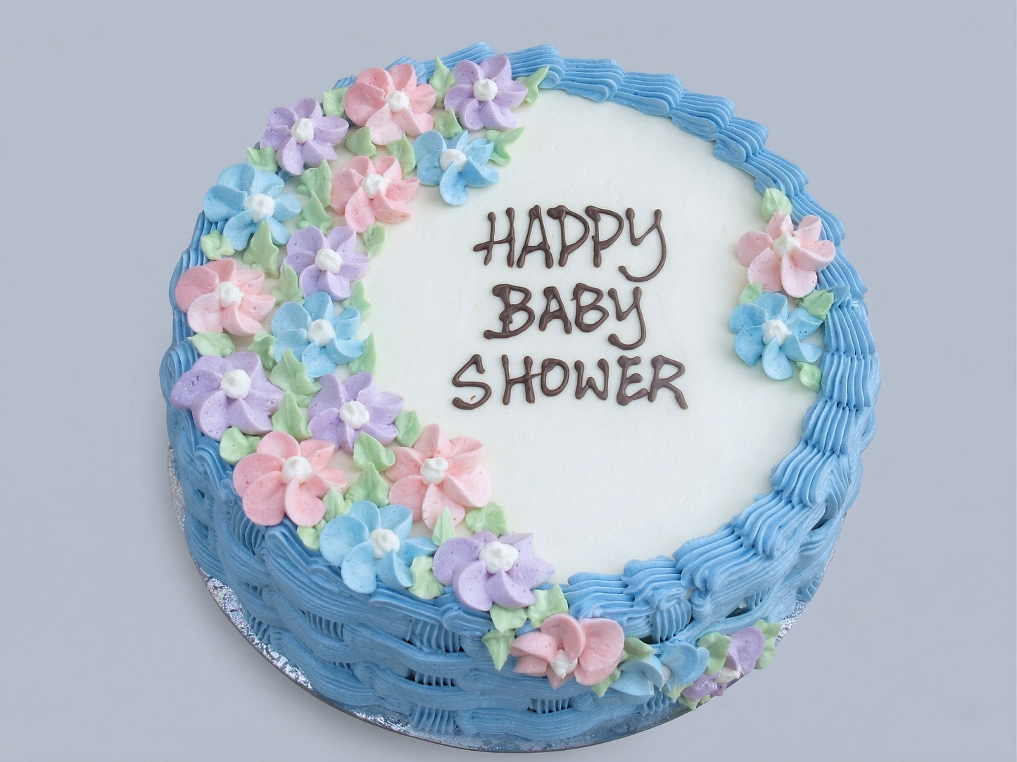 SD-075 Blue Flower Basket