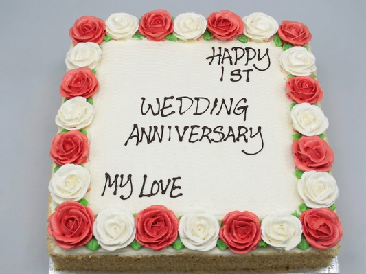 SD-286 Red & White Rose Border