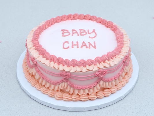 VI-037 Vintage Cake #37 Pink Vintage