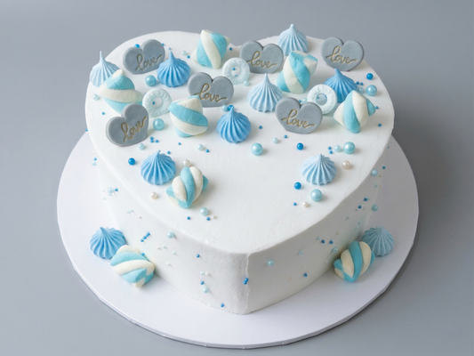 VI-108  Blue Hearts &  Meringue Kisses